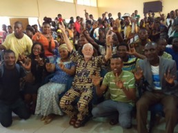 Dr. John David Arnold visits Lagos Deaf Communities