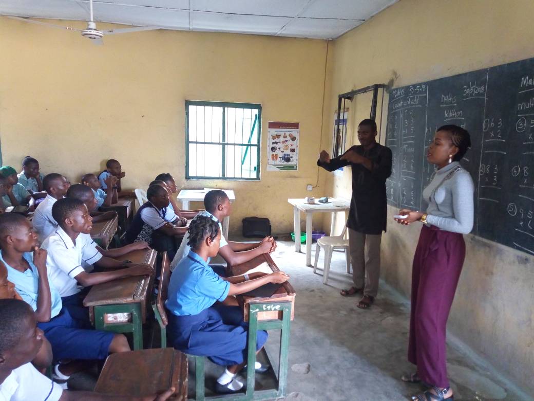 S-DELI outreach to school for the deaf in Port Harcourt 2