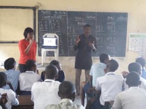 S-DELI outreach to school for the deaf in Port Harcourt