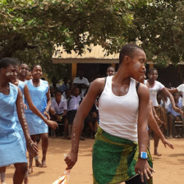 Deaf Girls Dance in Nigeria